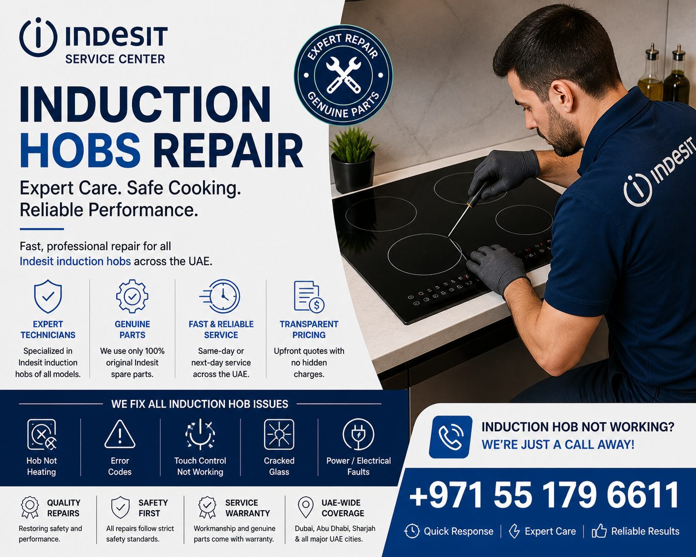 Induction Hobs Repair